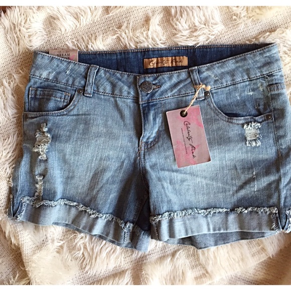 Celebrity Pink Pants - NWT Celebrity Pink distressed shorts